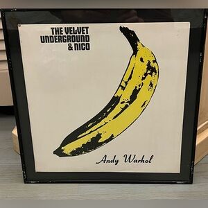 🍌🎨ANDY WARHOL FRAMED ART🍌🎨